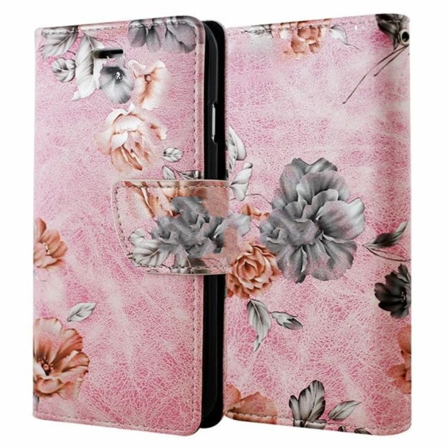 Étui portefeuille en cuir pour iPhone 16 Pro Étui portefeuille en cuir pour iPhone 16 Pro